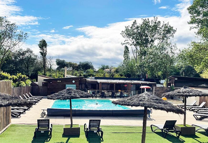 Camping Le Val De Cesse Mirepeisset Exterior foto